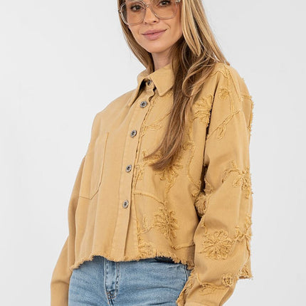  Denim jacket model 223788 Rue Paris 