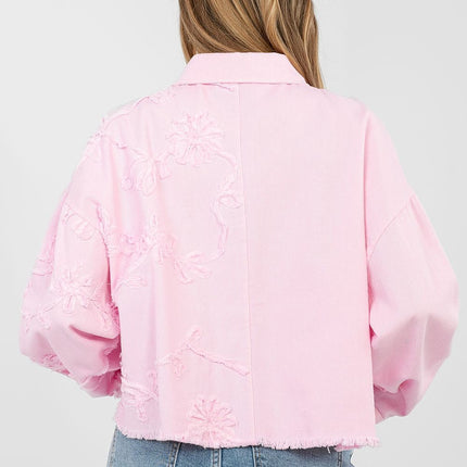  Denim jacket model 223789 Rue Paris 