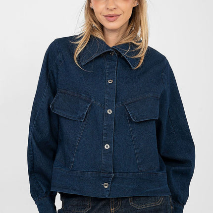  Denim jacket model 223952 Rue Paris 