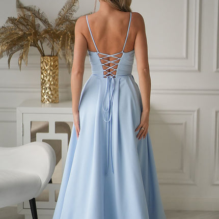  Long dress model 224298 Bicotone 
