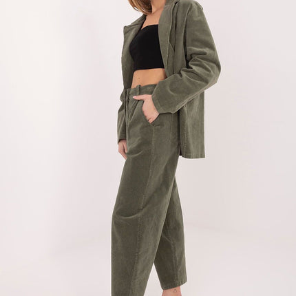  corduroy trousers model 224998 Rue Paris 