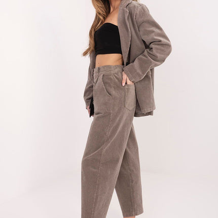  corduroy trousers model 225000 Rue Paris 