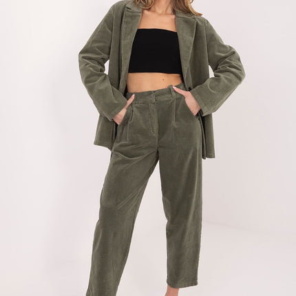  corduroy trousers model 224998 Rue Paris 