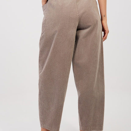  corduroy trousers model 225097 Rue Paris 