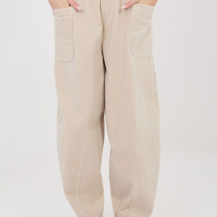  corduroy trousers model 225426 Rue Paris 