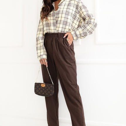  corduroy trousers model 226966 Rue Paris 