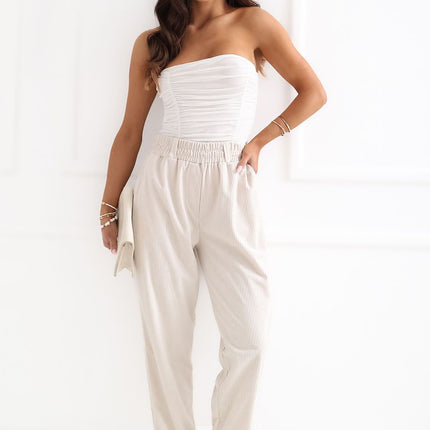  corduroy trousers model 226967 Rue Paris 