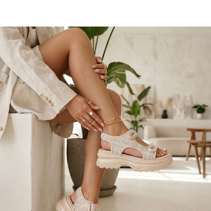  Platform sandals model 228193 Solea 