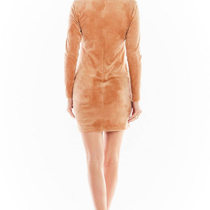  Short dress model 150744 awama 