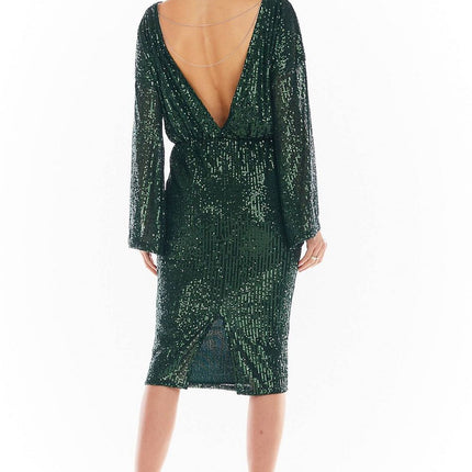  Evening dress model 150756 awama 