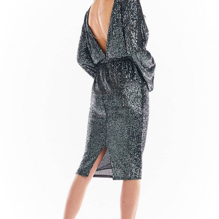  Evening dress model 150758 awama 