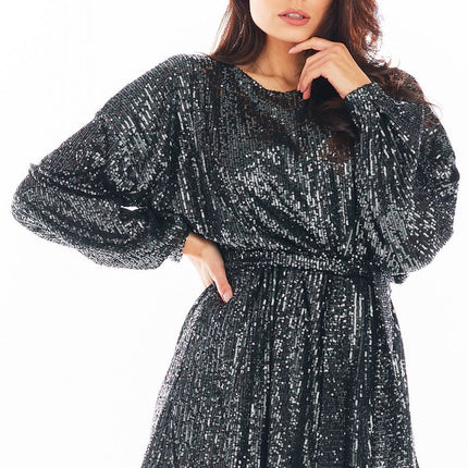  Short dress model 150767 awama 