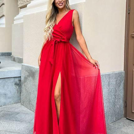  Evening dress model 170969 Bicotone 
