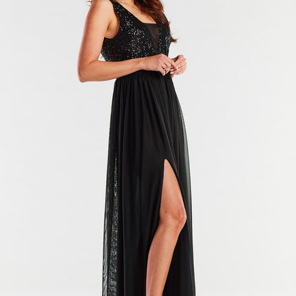  Long dress model 174301 awama 