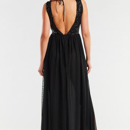  Long dress model 174301 awama 