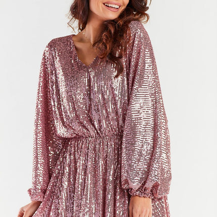  Evening dress model 174303 awama 