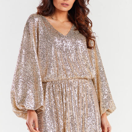  Evening dress model 174305 awama 