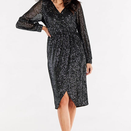  Evening dress model 174354 awama 