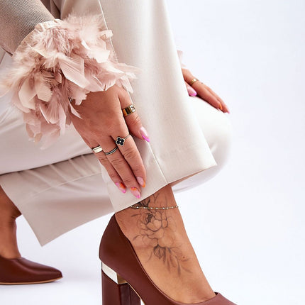  Block heel pumps model 177683 Step in style 