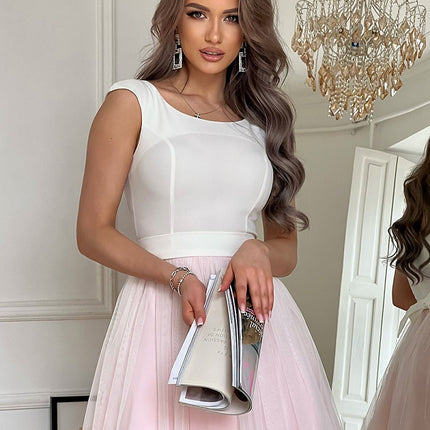  Evening dress model 177808 Bicotone 