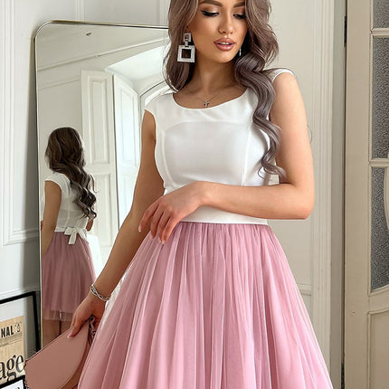  Evening dress model 177810 Bicotone 