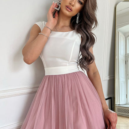  Evening dress model 177810 Bicotone 