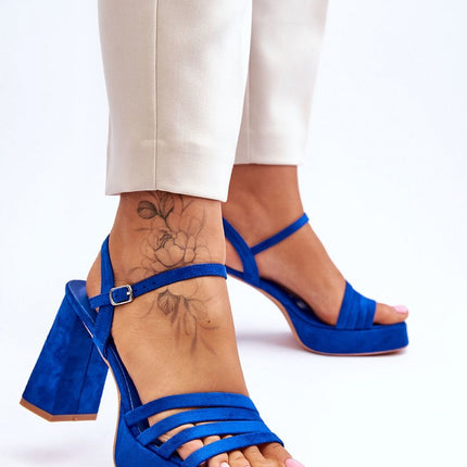  Heel sandals model 179123 Step in style 