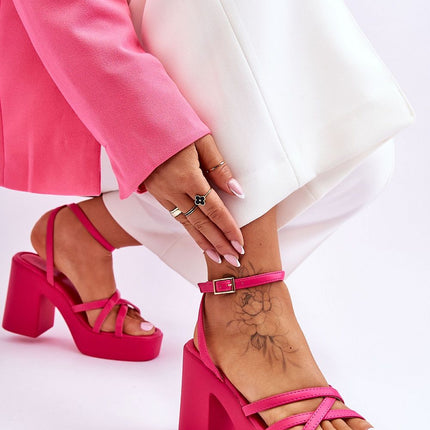  Heel sandals model 180544 Step in style 