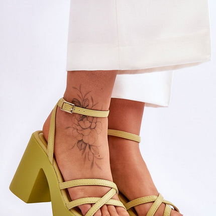  Heel sandals model 180546 Step in style 