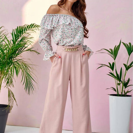  Women trousers model 182631 Roco Fashion 