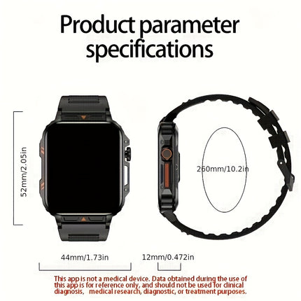 Smart Watch for Men, Wireless Call Smartwacth, 340mAh Large Battery, Information Push and Read,