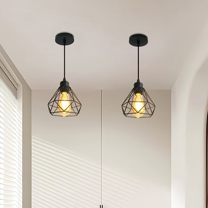 1Pc chandelier, E27 bulb base, kitchen foyer corridor balcony corridor bar Halloween lamp (without bulb)