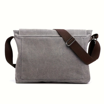 Fashionable casual shoulder bags, Men's bags, simple and classic messenger bags,