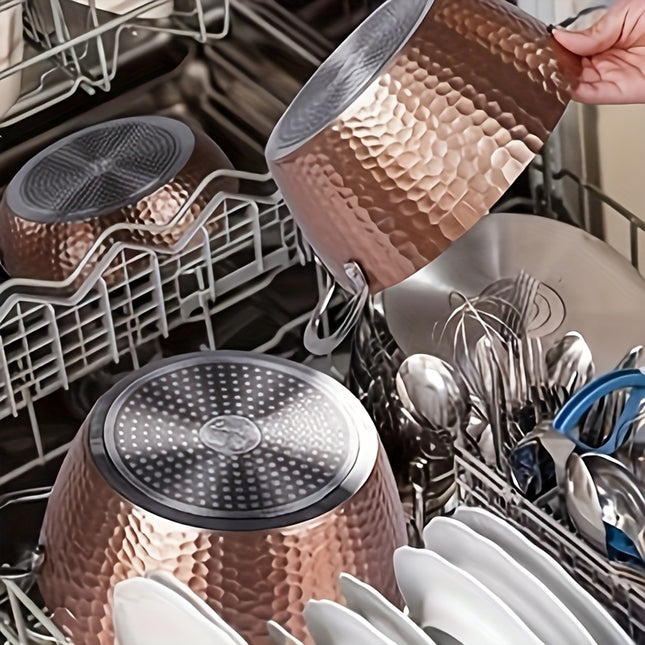 14pcs Pots And Pans Set Nonstick, Aluminum Nonstick Ceramic Cookware Set  Lids,