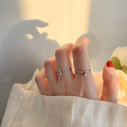 Small Stamen Closed-ring For Women