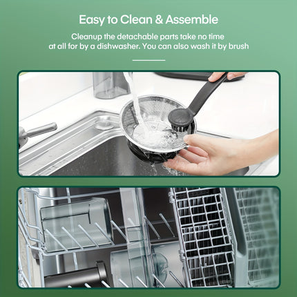 600W Juicer With Large Filling Shaft (65 Mm), Juicer Vegetables And Fruit, 2 Speed Levels, Anti-drip System