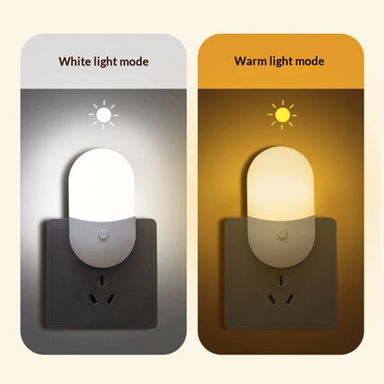 Plug-in LED Bedside Night Light For Breastfeeding