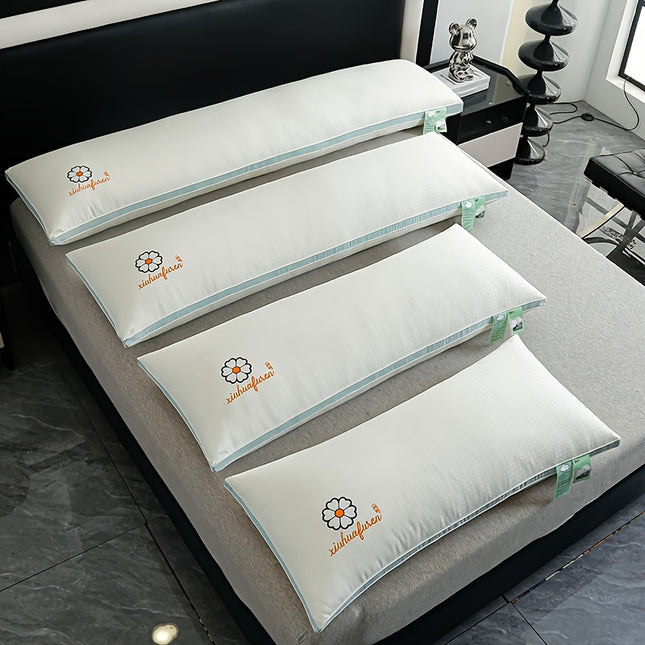 Luxury Soft & Fluffy Extra-Long Pillow - Hypoallergenic, Breathable Fabric for Comfortable Sleep