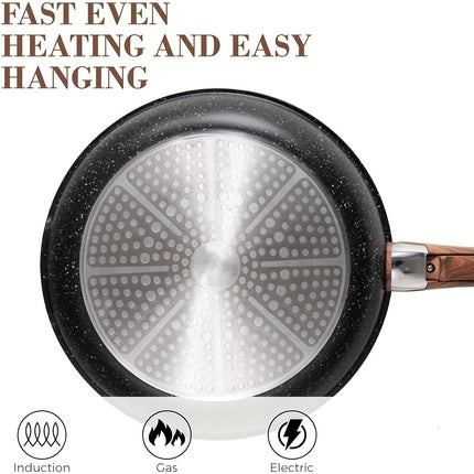 Nonstick Kitchen Cookware Sets Detachable Handle,