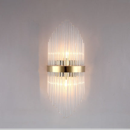 Modern Living Room Light Luxury Crystal Creative Wall Lamp