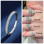 Silver High Carbon Diamond Set / Adjustable