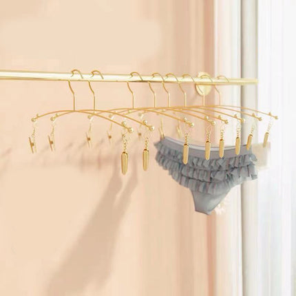 Drying Underwear Hanger With Clip Home Non-slip Seamless Dedicated Bra Clothes Hook
