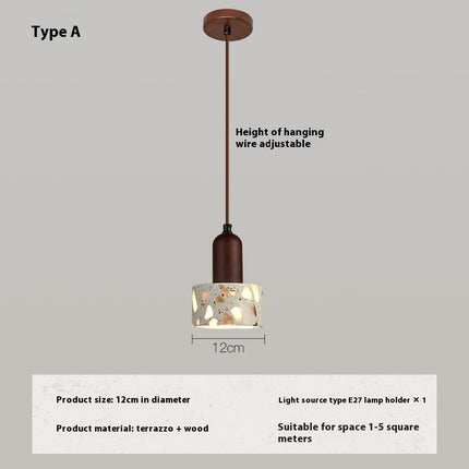 Nordic Style Sunshine Stone Chandelier Japanese Creative