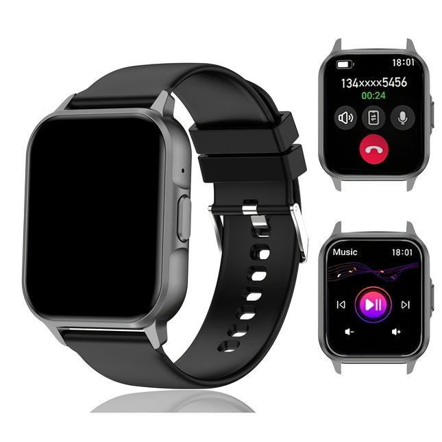 2025 new smartwatch, Men's full touch screen sports and fitness watch, IP67 waterproof wireless