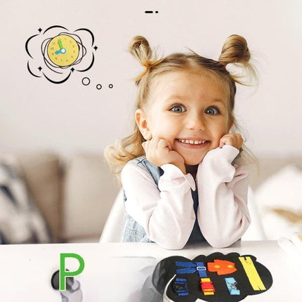 Children's Busy Board Early Childhood Education Baby Learning Hand-eye Coordination Infant Educational Toys