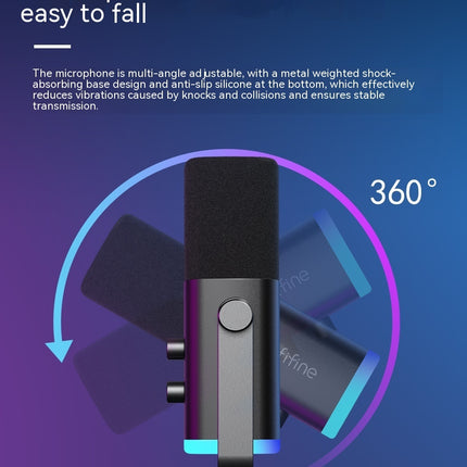 Dynamic Noise Reduction Multifunctional Microphone