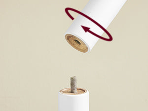 Standing Coat Rack, Solid Wood Coat Rack, Tree-Shaped Coat Rack with 8 Hooks, 3 Height Options, for Clothes, Hats, Bags