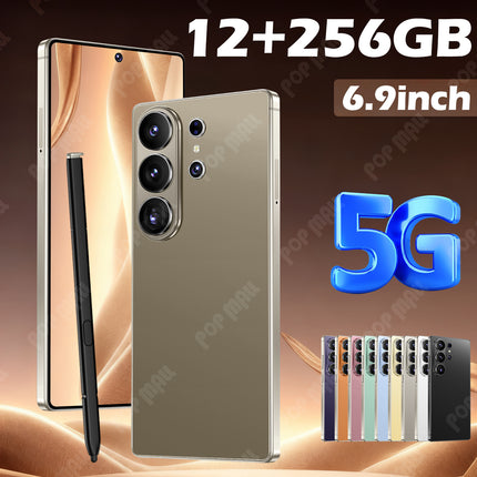 S25 Upgraded S26 Ultra Global Unlocked Smartphone | 12GB+256GB, Android 14 | 6.9'' HD Display