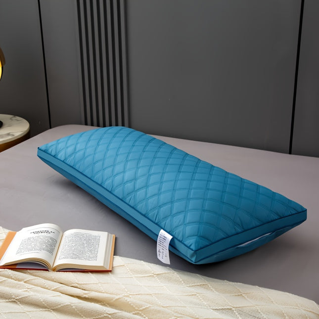 1 Premium Soft Extra-Long Quilted Pillow Insert, Comfortable Sleep Body Pillar for Hotel & Home Use