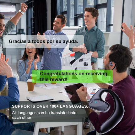 Translation Earphone 144 Languages Instant Translate Smart Voice Translator Wireless